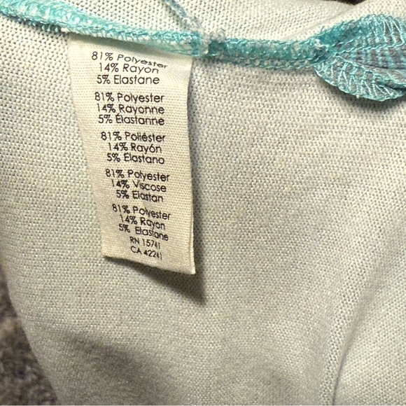 NWT PJ Salvage Pajama Plus Size 2X Fleece Long Sleeve Beach Palm Tree Print Cozy - Picture 4 of 7